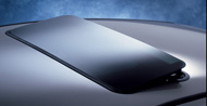 A 700/600 sunroof, with vents open